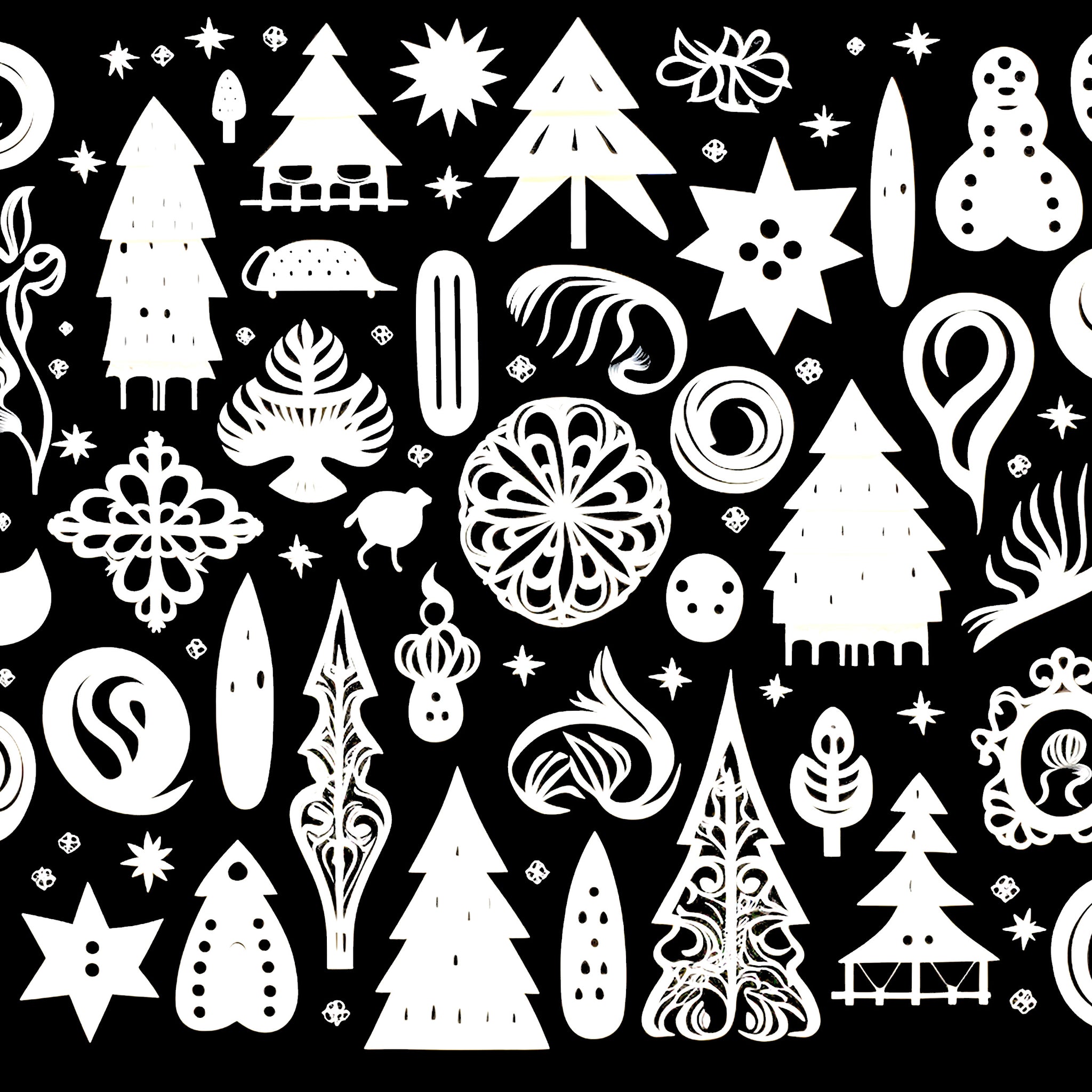 Christmas Kids Decals Stickers Toys Collection  