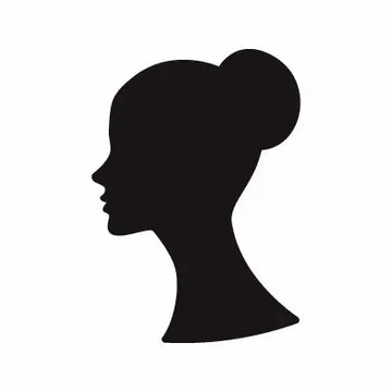 Woman Hair Salon Beauty Sign Sticker Decal