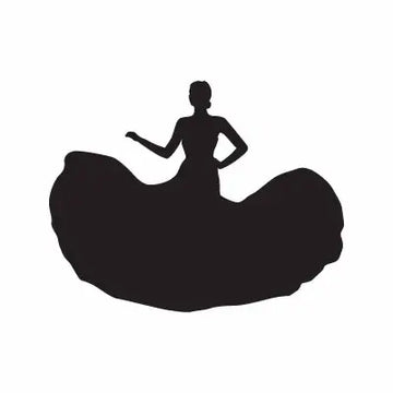 Woman Dress Salon Beauty Sign Sticker Decal