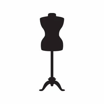 Woman Dress Fashion Sign Sticker Decal