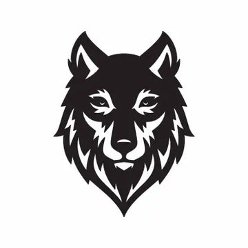 Wolf Dog Animal Sign Sticker Decal
