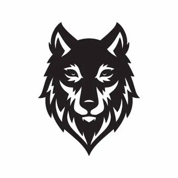 Wolf Dog Animal Sign Sticker Decal