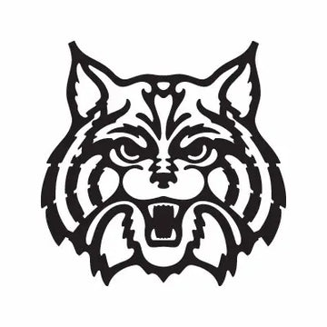 Wildcat Bobcat Animal Sign Sticker Decal