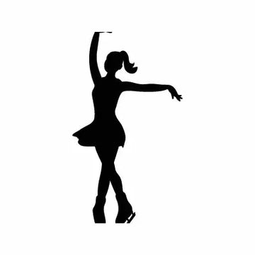 Ballet Dancer Girl Woman Sign Sticker Decal