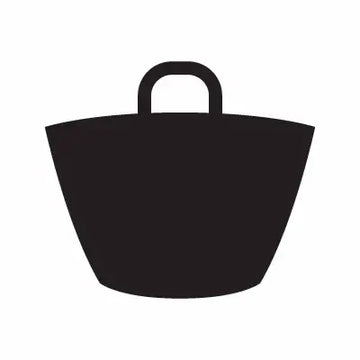 Bag Woman Beach Sign Sticker Decal