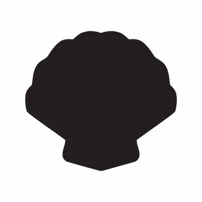 Seashell Shell Fish Ocean Beach Sea Animal Sign Sticker Decal