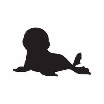 Seal Baby Animal Sign Sticker Decal