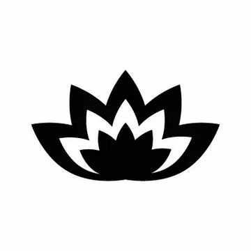 Lotus Flower Plant Sign Sticker Decal
