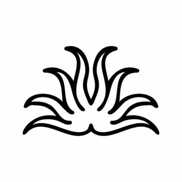 Lotus Flower Plant Sign Sticker Decal