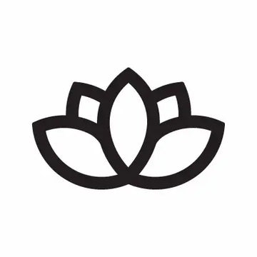 Lotus Flower Plant Sign Sticker Decal