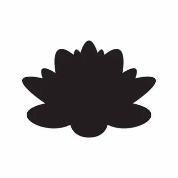 Lotus Flower Plant Sign Sticker Decal