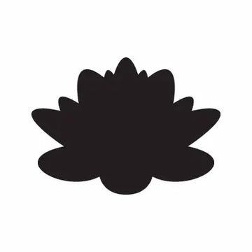 Lotus Flower Plant Sign Sticker Decal