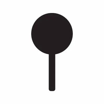 Lollipop Candy Food Sign Sticker Decal