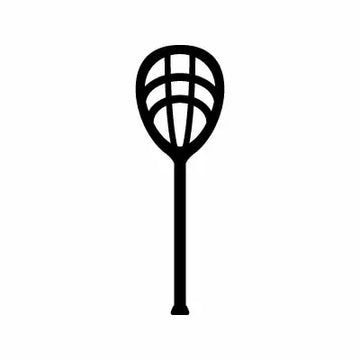 Lacrosse Stick Sport Sign Sticker Decal