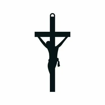 Jesus Christ Resurrection Cross  Sign Sticker Decal