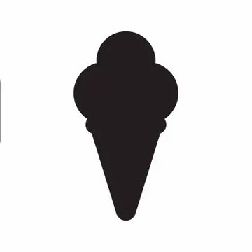 Icecream Ice Cream Food Sign Sticker Decal