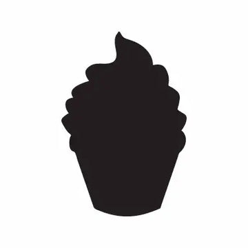 Cupcake Food Sign Sticker Decal