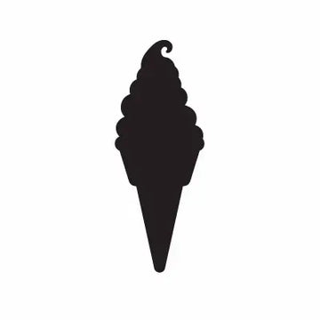 Icecream Ice Cream Food Sign Sticker Decal