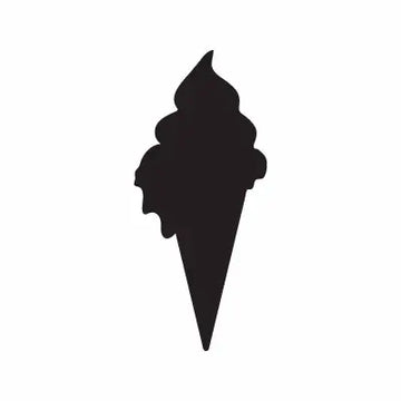 Icecream Ice Cream FoodSign Sticker Decal