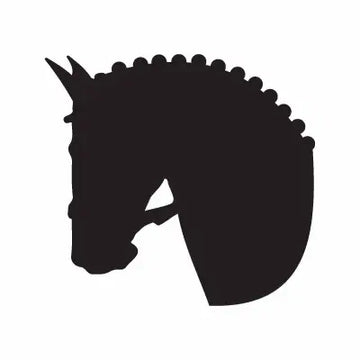 Horse Head Sport Animal Sign Sticker Decal