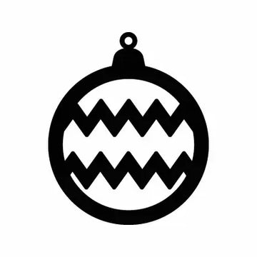 Globe Christmas Sign Sticker Decal
