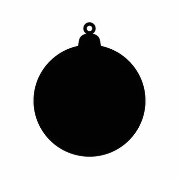 Globe Christmas Sign Sticker Decal