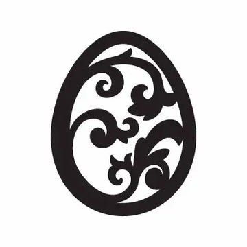 Egg Easter Sign Sticker Decal
