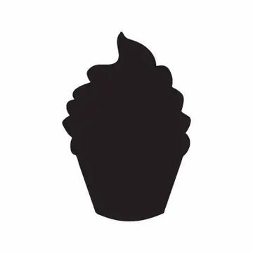 Cupcake Food Sign Sticker Decal