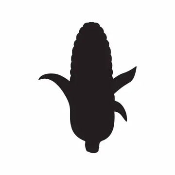 Corn Husk Food Sign Sticker Decal