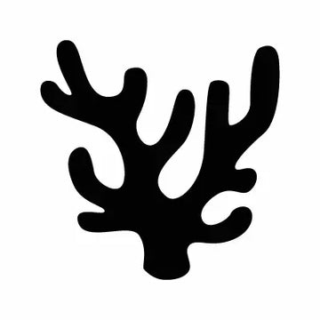 Coral Plant Sign Sticker Decal
