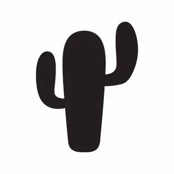 Cactus Plant Sign Sticker Decal