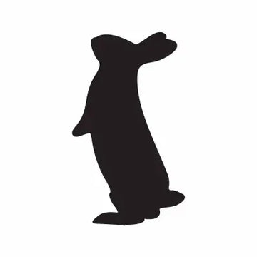 Bunny Easter Animal Sign Sticker Decal