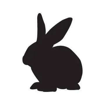 Bunny Easter Animal Sign Sticker Decal