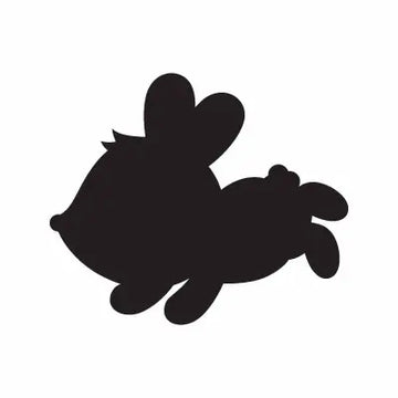 Bunny Easter Animal Sign Sticker Decal