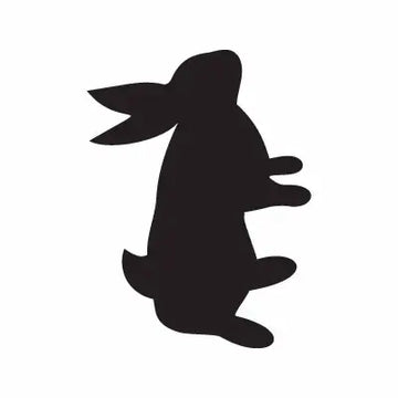 Bunny Easter Animal Sign Sticker Decal