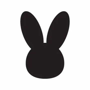 Bunny Easter Animal Sign Sticker Decal