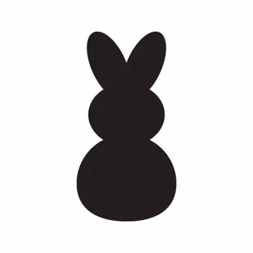Bunny Easter Animal Sign Sticker Decal