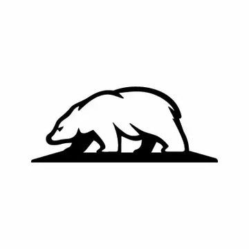 Bear Animal Sign Sticker Decal