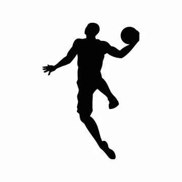 Basketball Sport Sign Sticker Decal
