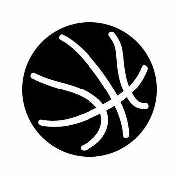 Basketball Ball Sport Sign Sticker Decal