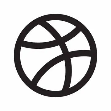 Basketball Ball Sport Sign Sticker Decal