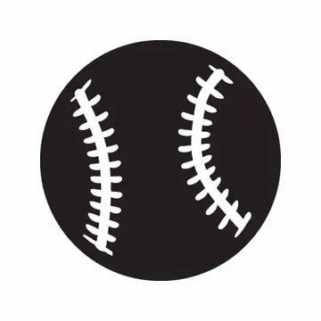Baseball Ball Sport Sign Sticker Decal