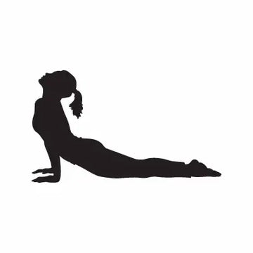Yoga Girl Sign Sticker Decal