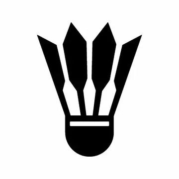 badminton Sport Sign Sticker Decal