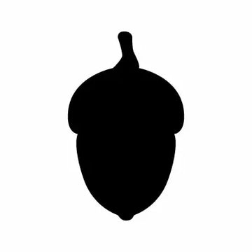 Acorn Plant Sign Sticker Decal