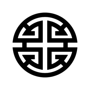 Chinese Prosperity Sign Sticker Decal